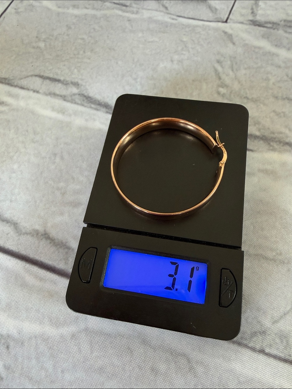 Milor bronze Italy Hoop Earrings - Picture 4 of 7
